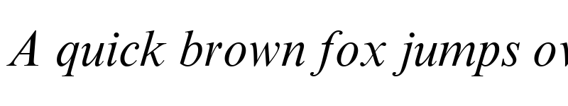 Preview of Times New Roman Cyr Italic