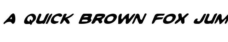 Preview of Toon Town Industrial Italic Italic