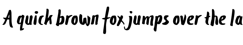 Preview of Toxa Ink Italic