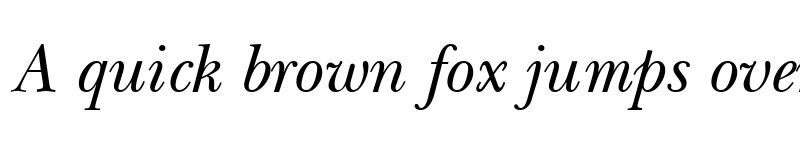 Preview of TR Baez Italic