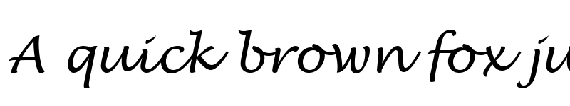 Preview of TR Lucida Handwriting Italic
