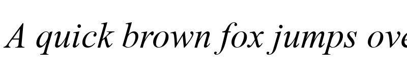 Preview of TR Times New Roman Italic