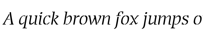 Preview of Transport Light Italic