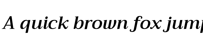 Preview of Trirong SemiBold Italic