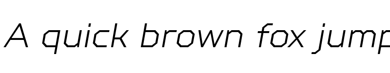 Preview of TT Squares Light Italic