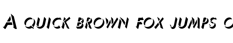 Preview of UltraShadow Italic