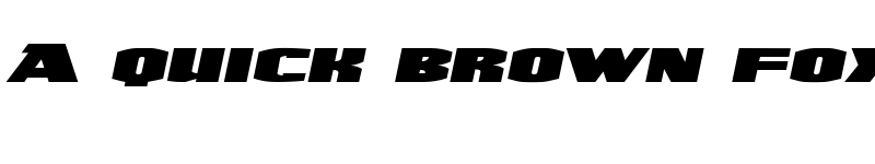 Preview of UltraViolent BB Italic