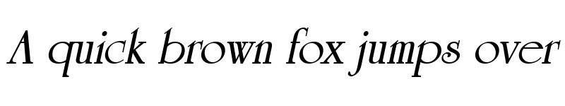 Preview of University Bold Italic