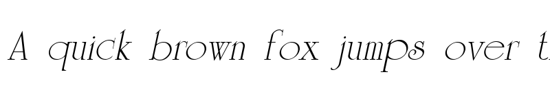 Preview of UniversityVariation Italic