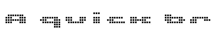 Preview of UP Tiny lcd four 8 Regular