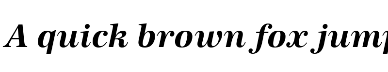 Preview of URWAntiquaT Bold Italic