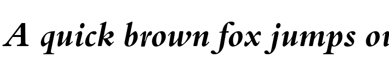 Preview of URWBeruiniT Bold Italic