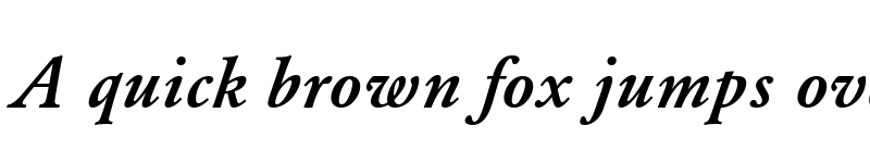 Preview of URWGaramondTDem Italic