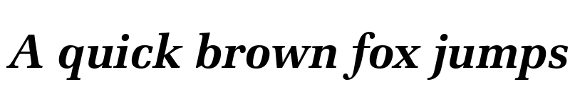 Preview of URWLatinoT Bold Italic