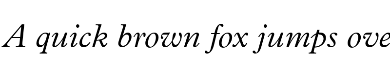 Preview of URWPleiadesTLig Italic