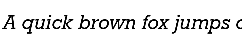 Preview of URWRogulusT Italic