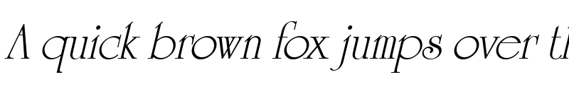 Preview of URWUndarumT Italic