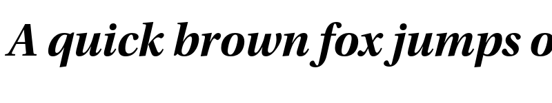 Preview of Utopia Std Bold Subhead Italic