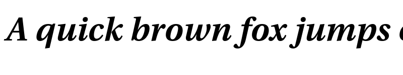 Preview of Utopia Std Semibold Caption Italic