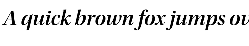 Preview of Utopia Std Semibold Display Italic