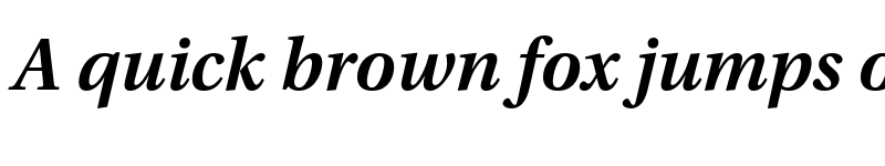 Preview of Utopia Std Semibold Italic