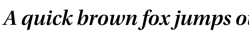 Preview of Utopia Std Semibold Subhead Italic