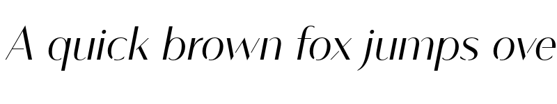 Preview of Vanitas Stencil Bold Italic