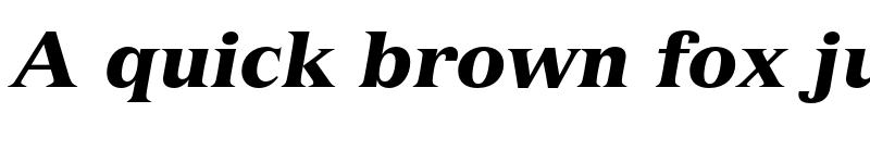 Preview of Versailles LT Std 96 Black Italic