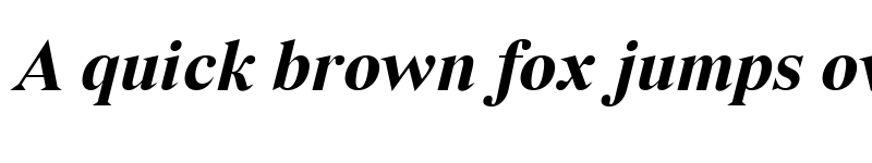 Preview of Vremena Bold Italic