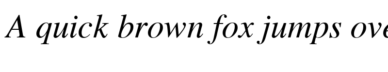 Preview of Vremya Italic