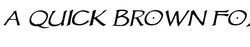 Preview of VTCGoblinHand Italic