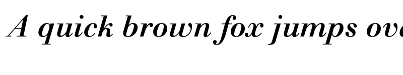 Preview of Walbaum MT Std Medium Italic