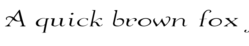 Preview of WaltersExtended Italic