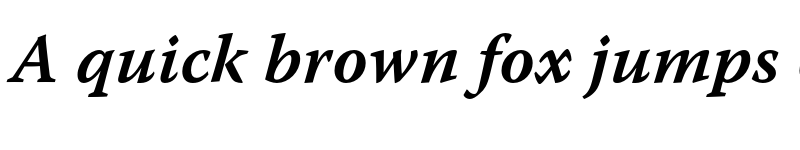 Preview of Warnock Pro Semibold Italic Caption