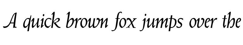 Preview of WeinDB Italic