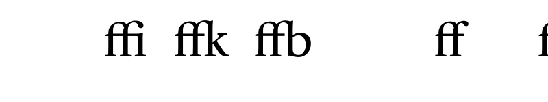 Preview of Whitenights LT Std RegularLigatures