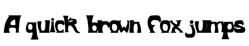 Preview of WhosItFont42 Bold