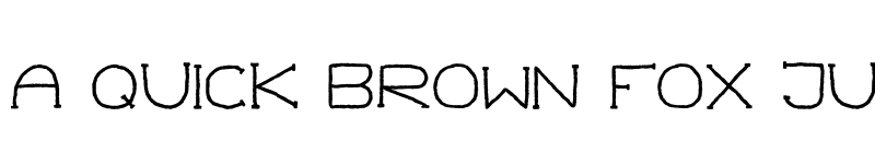Preview of Widelyfont Regular