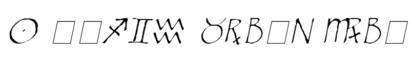 Preview of Widget Italic