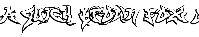 WildStyle-Outline Regular: Download for free at Free Fonts : Free Fonts