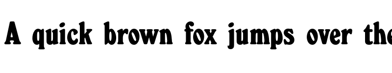 Preview of WindsorEF ExtraBoldCondensed Regular