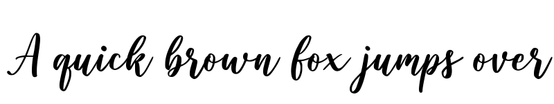 Preview of Wishper Script Regular