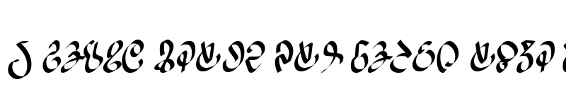 Preview of WizardSpeak Regular