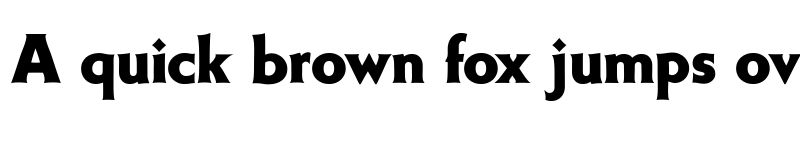 Preview of W.ModernGothic Display