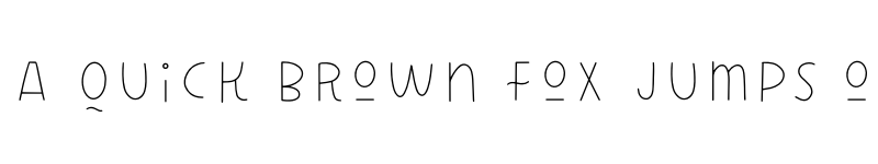 Preview of Wonderful Adventure Font - Lines Regular
