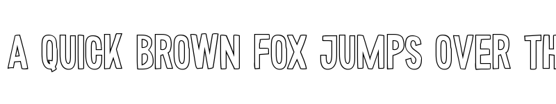 Preview of Wonderful Wilderness Outline Font Regular