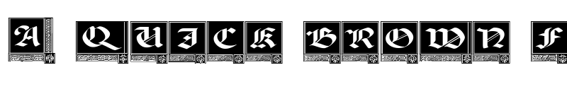 Preview of Woodcut_Capitals Regular