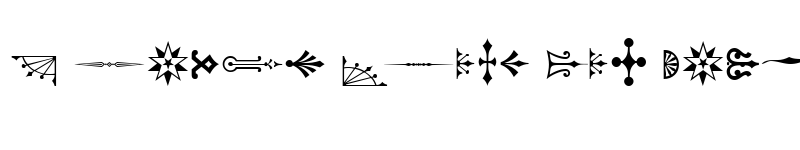 Preview of WoodcutOrnamentsOneSSi Regular