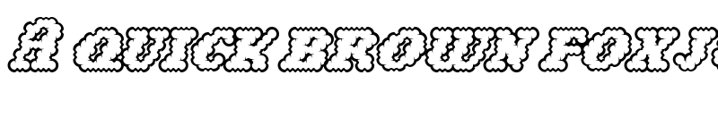 Preview of WoollyOutline Regular