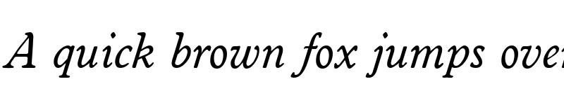 Preview of Worcester-Serial DB RegularItalic